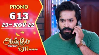 ANBE VAA | Episode 613 Promo | அன்பே வா | Virat | Delna Davis | Saregama TV Shows Tamil