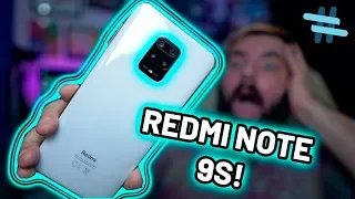 REDMI NOTE 9S - JÁ GOSTEI DEMAIS DELE! (Unboxing e impressões)