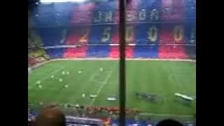 El Himno en el Camp Nou en el Derbi de 2004!!!