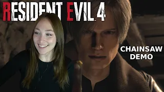 Resident Evil 4 Remake Chainsaw Demo!!! [PC]