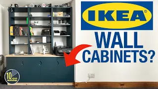 Ikea Hack! Wall Cabinets on the Floor?? [video 528]