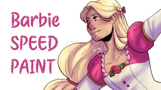 Barbie movies | SPEEDPAINT