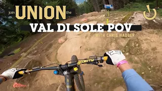 IT'S STILL ROUGH! Val di Sole World Cup DH COURSE PREVIEW - Chris Hauser POV