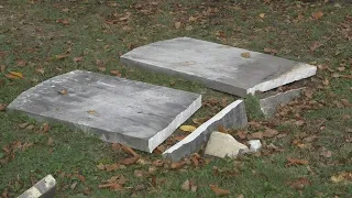 Headstones vandalized at Moulton Cemetery in Bucksport