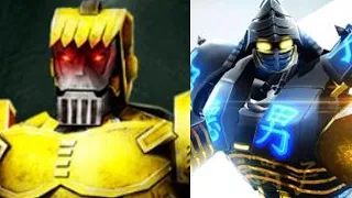 REAL STEEL WRB Excavator VS Metro & Zeus Gold & Atom & Midas & Zeus & Bio War