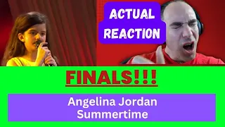 Jazz Musician Reacts to Angelina Jordan Summertime (Finals!) on Norway's Got Talent