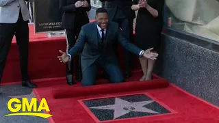 Michael Strahan receives star on Hollywood Walk of Fame l GMA