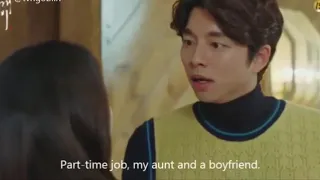 Ji Eun Tak wants Namchin (boyfriend) - Goblin funny moment