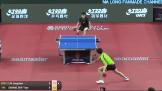 LIM Jonghoon vs CHUANG Chih Yuan | Korea Open 2017 | MS R2