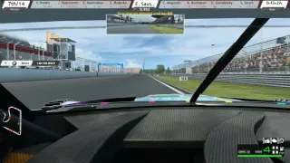 Simcentral DTM 2015 - Moscow Raceway. Stage 6.  Full onboard