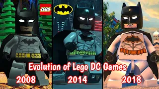 Evolution of Lego DC Games (2008-2018)