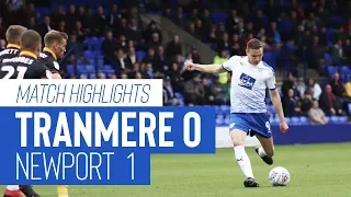 Match Highlights | Tranmere Rovers v Newport County - Sky Bet League Two