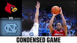 Louisville vs. North Carolina Condensed Game | 2023-24 ACC Men’s Basketball