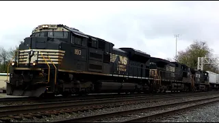 A Friendly NS Crew Gives a Loud Horn Salute