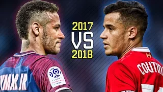 Neymar Jr vs Philippe Coutinho ● Skills Battle | Who's the most skillful? 2017/2018 HD