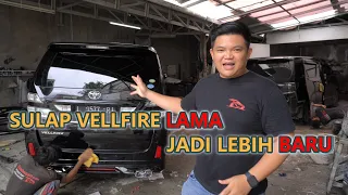 UPGRADE VELLFIRE 2009 JADI SEPERTI TAHUN 2017