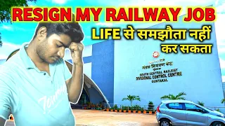 Finally RESIGN to my railway job😭 | Aur Jana Pada apne STATION GOOTY | Aur chhod di Sarkari naukari🥺