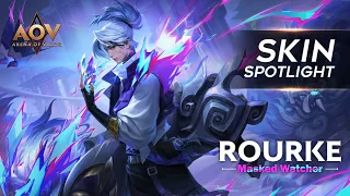 Rourke Masked Watcher Skin Spotlight - Garena AOV (Arena of Valor)