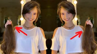 Must SEE Popular Long To Short Hair Transformations