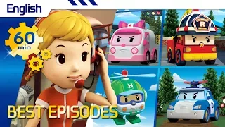 Robocar Poli | Best episodes (English) (60min) with Opening | Kids animation