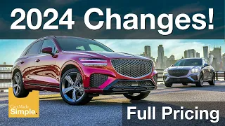 2024 Genesis GV70 Full Change List and Pricing | Packaging Changes for 2.5T!