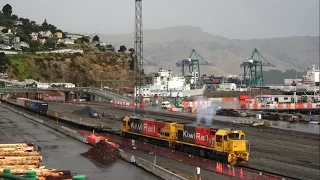 KiwiRail - Freight to the Port of Lyttelton (HD)