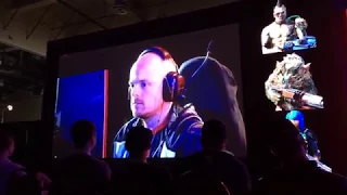 QuakeCon 2017: Quake Champions semifinal with Dahang versus Voo - Map 1 Blood Run