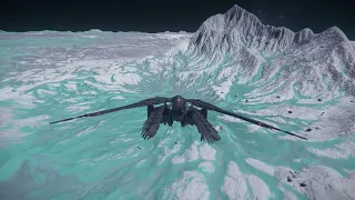 Esperia Tevarin Talon first flight. :Star Citizen