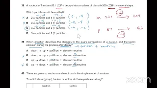 AS level Physics 9702 May/June 2019 Paper 12 Past Paper Solution