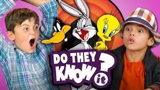 DO KIDS KNOW LOONEY TUNES CHARACTERS? (REACT: Do They Know It?)