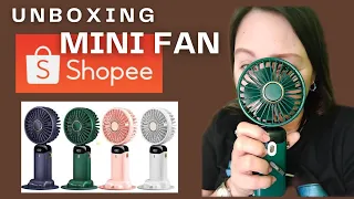 UNBOXING || MINI FAN