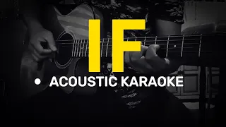 If - Acoustic Karaoke (Bread)