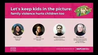 WEBINAR: Let’s keep kids in the picture: family violence hurts children too