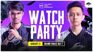 PMGC Grand Finals Day 1 Fiera Watch Party | PUBG Mobile (CP)