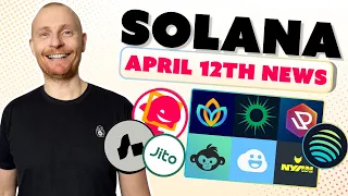 Solana Update 12th April 2024: $SOL, Airdrops, $SHARK.