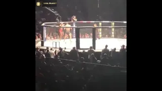 When Yoel Romero and Paulo Costa Cliped Each Other