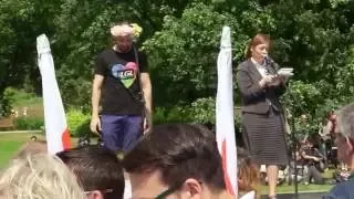 Stuart's Milk Speech in Baltic Pride 2016 Vilnius