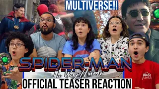 SPIDER-MAN: NO WAY HOME Official Teaser Trailer REACTION! | MaJeliv Reactions | Multiverse arrives!