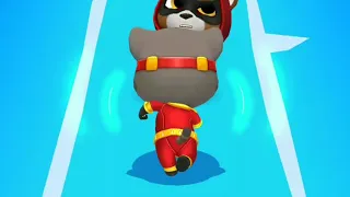 Talking Tom Hero Dash - Special Events: Raccoon Chase ( Super Tom ) 02 gameplay