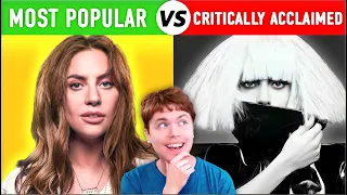 Singers' Most Popular vs Most Critically Acclaimed Songs #2