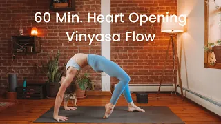 60 Minute Heart Opening Vinyasa Flow