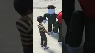 A *BULLY* On Roblox SQUID GAME's Push Abuser