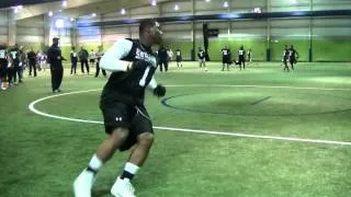 National Scouting Combine (Day2) 40 Yard Dash, LB Drills, Routes on Air