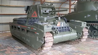 Matilda II (Infantry MkII) Australian Army Tank Museum. British Infantry Tank.
