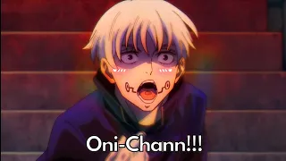 Toge Inumaki yells ONI-CHANN!! then dies...