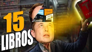 15 Libros📚que ILUMINARON a ELON MUSK!😮