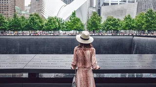 New York, 4k - Manhattan - 9/11 Memorial - Walking tour