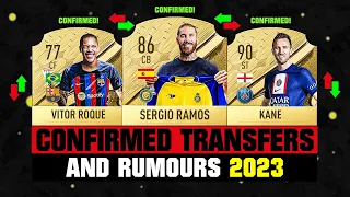 FIFA 23 | NEW CONFIRMED TRANSFERS & RUMOURS! 🤪🔥 ft. Ramos, Vitor Roque, Kane... etc