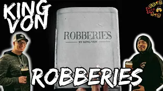 STORY TELLING AT IT'S FINEST!! | King Von - Robberies Reaction