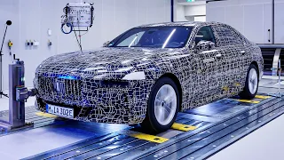 NEW BMW 7 Series 2023 - acoustic testing in Germany